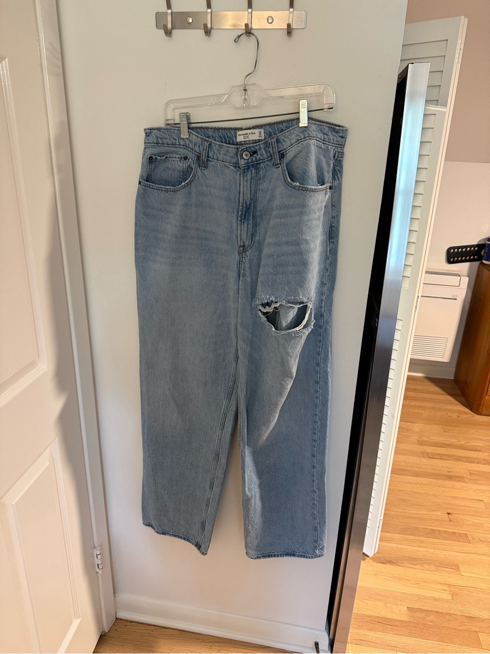 Abercrombie & Fitch Light Blue High-Rise Women's Jeans